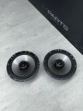 JL Audio C2-650x 6-1/2" 2-Way Coaxial Car Audio Speakers Coax Pair
