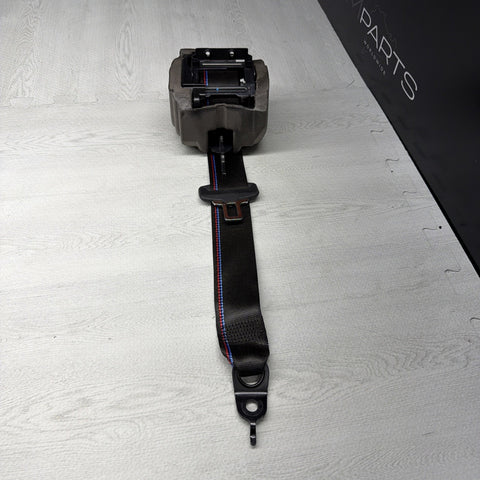OEM BMW G80 M3 Competition Rear Right Passenger Seatbelt Retractor M Stitch