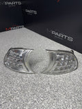 DEPO Amber LED M3 Screw-On Clear Corner Signal Lights 2002-2006 BMW E46 M3