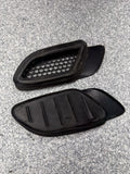 08-13 BMW E90 E92 E93 M3 Hood Scoops Space Pair Jerez Black 8042978
