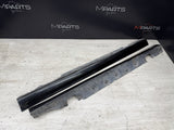 01-06 BMW E46 M3 Rocker Panel Side Skirts OEM Jet Black