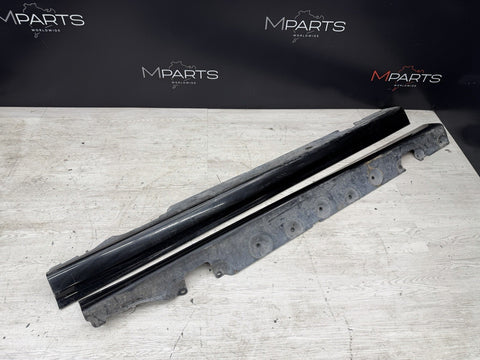 01-06 BMW E46 M3 Rocker Panel Side Skirts OEM Jet Black