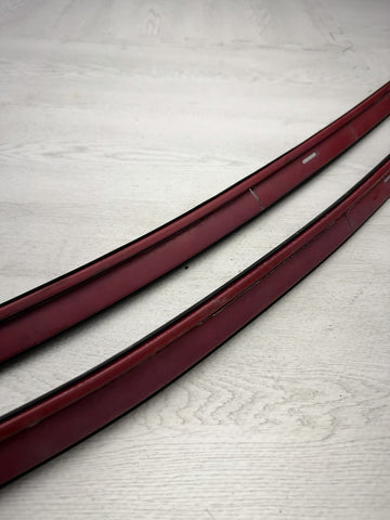 97-03 BMW E39 M5 Right & Left Roof Strip Drip Molding Trims Set Oem
