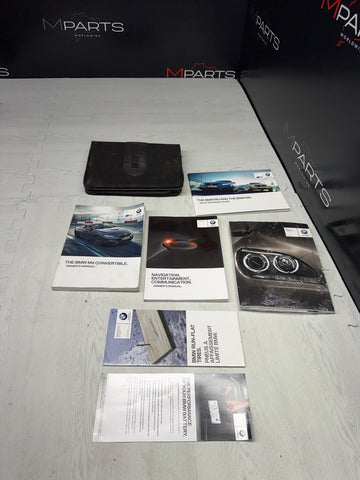 OEM BMW 15-20 F83 M4 CONVERTIBLE OWNERS MANUAL BOOK BOOKS BOOKLETS POUCH