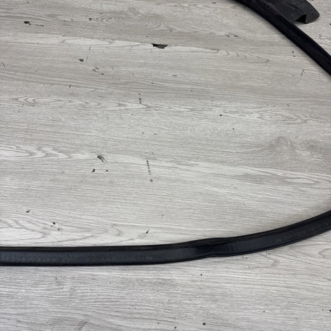 BMW E46 M3 01-06 Left Driver Side Door Weather Strip Seal Black OEM *Notes*