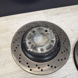 Genuine BMW Z4 M E46 E85 E86 Rear Brake Discs Ventilated Pair 2228802 2228801
