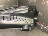 Engine Motor Cover Shield Panel Black 19-23 Ferrari F8 Tributo