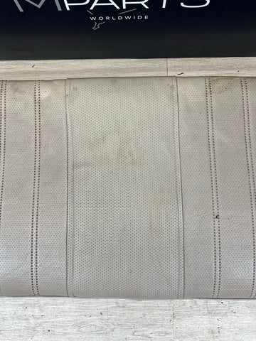 BMW OEM E30 86-92 COUPE REAR SEAT BOTTOM CUSHION BEIGE LEATHER BENCH