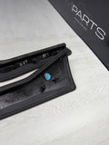 96-02 BMW Z3 Roadster Center Console Hockey Stick Trim Cover Panel Black Set OEM