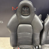 Honda S2k S2000 Interior Front Heated Seats Black Passenger Driver (Bent Rail)