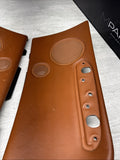 01-06 BMW E46 M3 Convertible Rear Left Right Door Cards Panels Trims Cinnamon
