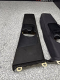 BMW E46 M3 Coupe B Pillars Trims Cover Black 330ci 325ci 328ci *Tab*