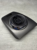 01-06 BMW E46 M3 Center Dome SMG Shift Plate Titan Shadow Grey *Glue Residue