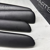 01-06 BMW OEM E46 M3 Coupe Trim Armrest Pads Set Black 8238622 *Notes*