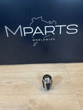 2001-2003 BMW E46 M3 SMG GEAR SHIFT KNOB NAPPA LEATHER CHROME OEM