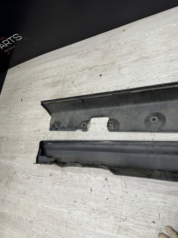 01-06 BMW E46 M3 Rocker Panel Side Skirts OEM Jet Black