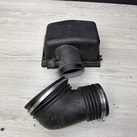 01-06 BMW E46 M3 S54 Air Filter Intake Box Original Top Only + Elbow + MAF