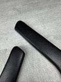 98-02 BMW Z3M Stitched Center Console Hockey Stick Trim Set Right Left Black