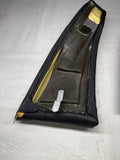 00-03 BMW E39 M5 BLACK REAR LEATHER SEAT CUSHION UPPER SIDE BOLSTERS OEM