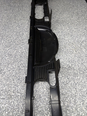 01-06 BMW E46 M3 CONVERTIBLE REAR SEAT ROLLOVER BAR TRIM COVER BLACK 8204279 OEM