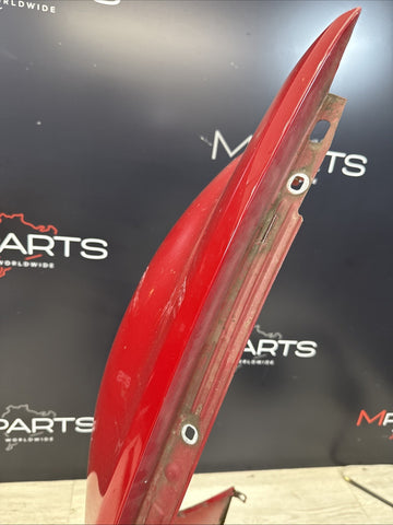 01-06 BMW E46 M3 Driver Left Fender Imola Red *Dented*