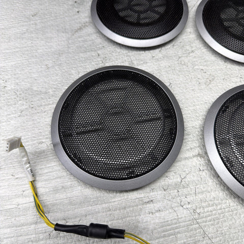 07-13 BMW E92 E93 3-Series 2dr Front Rear Door Individual Speaker Covers Trims