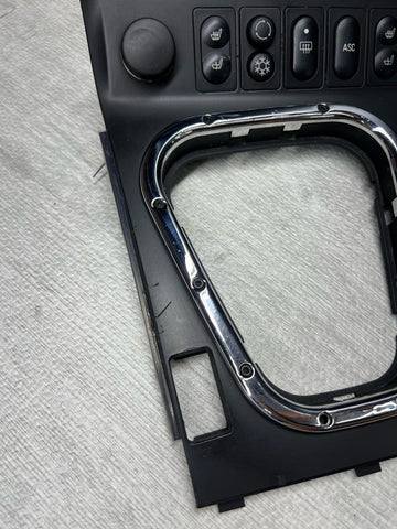 BMW Z3 M Z3M CENTER CONSOLE SHIFTER TRIM W/CHROME RING BLACK