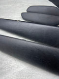 01-06 BMW E46 M3 Convertible Door Upper Arm Rest Armrest Pads Black Set