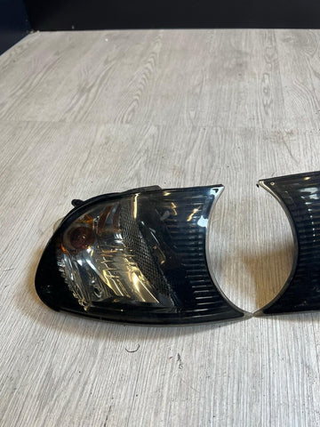 Depo 99-01 BMW E46 325ci 330ci M3 2dr Smoked Corner Lights