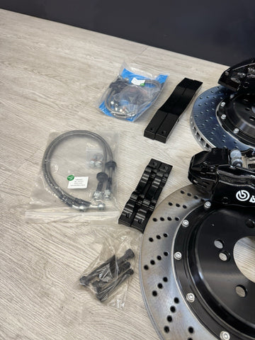 08-13 BMW E90 E92 E93 M3 BREMBO Big Brake Kit Calipers Rotors Set NEW Plug Play