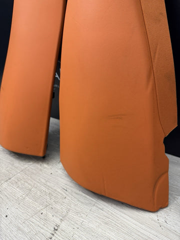 BMW 21-26 G20 G80 M3 Sedan Rear Seats Bench Bolsters Kyalami Orange Leather