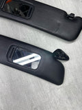 98-02 BMW Z3 M Z3M CONVERTIBLE PANELS SUN VISORS BLACK