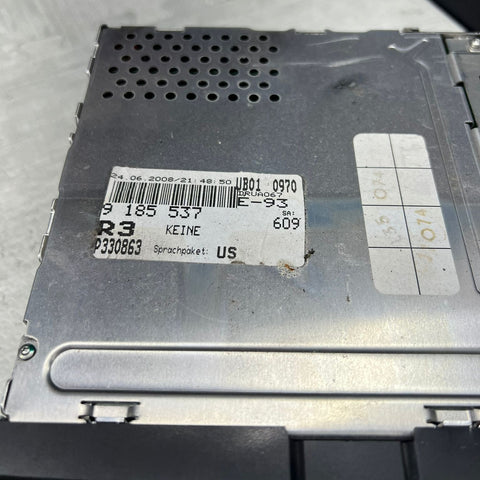 2008–2013 BMW 3 Series E90/E92/E93 Radio Navigation Head Unit OEM 9185537-01