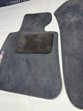 Used Genuine 2008-2013 BMW E90 E92 E93 M3 Carpets Floor Mats Black Front