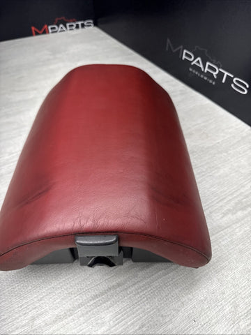 BMW E46 M3 01-06 Rear Seat Back Cushion Imola Red Leather Backrest Convertible