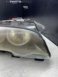 BMW 02-06 E46 M3 RIGHT HEADLIGHT XENON 1305621772 OEM + Halos *Faded Lens