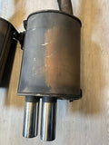 00-02 BMW Z3M Roadster Exhaust Muffler Mufflers OEM Quad Tips