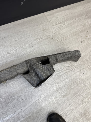 01-06 BMW E46 M3 Front Bumper Rebar Reinforcement Beam *Crack*
