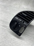 92-99 BMW E36 M3 LEFT DRIVER  AIR AC HEAT VENT GRILL W HEADLIGHT SWITCH