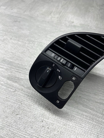 92-99 BMW E36 M3 LEFT DRIVER  AIR AC HEAT VENT GRILL W HEADLIGHT SWITCH