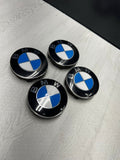 OEM BMW Floating Wheel Rim Center Caps 68mm E46 E90 E92 E60 E70