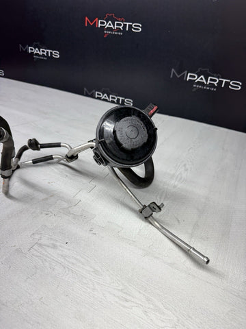 2010 NISSAN GT-R R35 GTR 3.8L VR38 OEM POWER STEERING RESERVOIR + LINES + COOLER