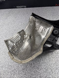 17-25 OEM Porsche 718 982 Rear Left Bumper Heat Shield Support Bracket *Cracks