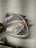 02-06 BMW E46 325 328 M3 Clear Corner Lights Tail Lamps 6919651 6919652 *Notes*