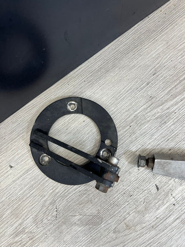 01-06 BMW E46 M3 Shock Tower Strut Brace Center Beam Bar Set DINAN *Broken*