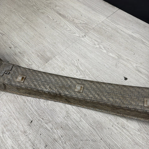 01-06 BMW E46 M3 Front Bumper Rebar Reinforcement Beam *Small Crack*