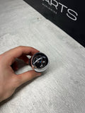 2004-2006 BMW E46 M3 SMG GEAR SHIFT KNOB NAPPA LEATHER CHROME OEM