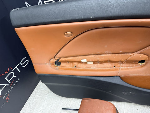 01-06 BMW E46 M3 Convertible Interior Seats & Panels Cinnamon