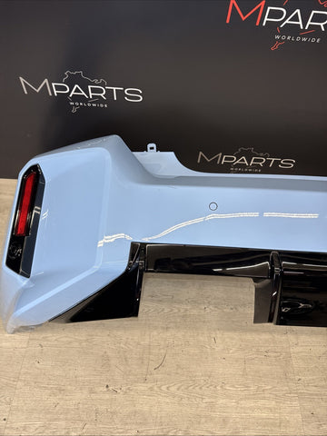 (PICKUP ONLY) 23-24 OEM BMW G87 M2 REAR Bumper Cover Trim w/ PDC Blue 4k *Scuff*