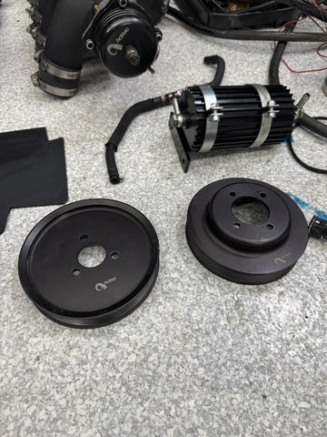 Used Active Autowerke Supercharger Kit w/C38 Rotrex BMW S54 E46 M3 2001-2006